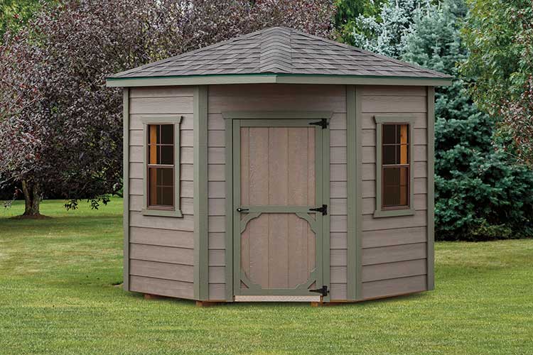 5 Corner 8x8 Shed - The Shed Ha