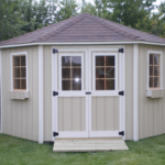 10'x10' 5 Sided Corner Shed – Cedar Ridge Produc