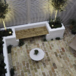 SMALL COURTYARD GARDEN: BEFORE AND AFTER — luke arthur wel