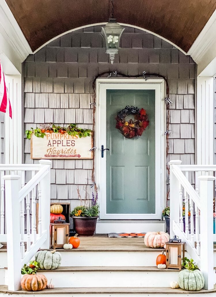 Fall Front Porch Decorating Ideas & Inspiration - Cottage On .