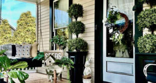 35 Simple and Easy DIY Spring Front Porch Decor Ide