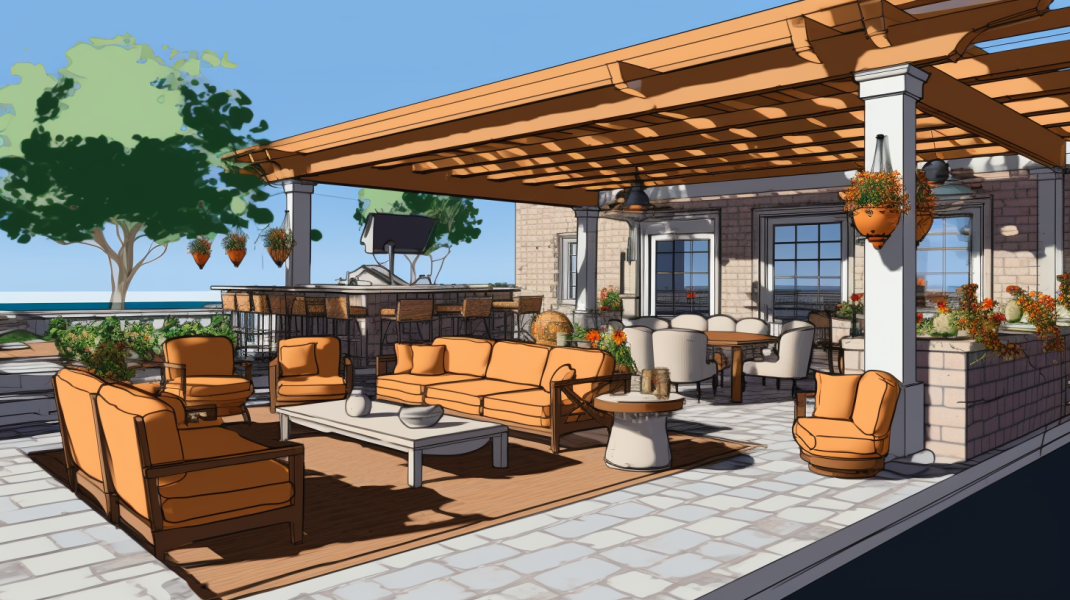 Designing the Perfect Covered Patio: Finding the Ideal Size for .