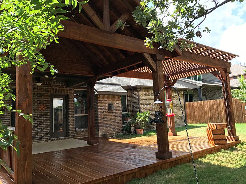 Pergolas in Fort Worth, TX | Covered Patios | Pergola Contract