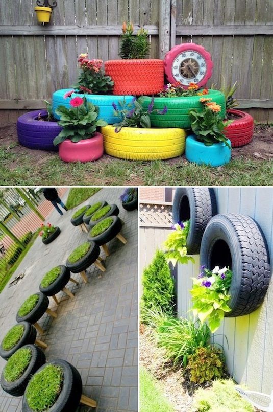 24+ Creative Garden Container Ideas | Garden containers, Garden .