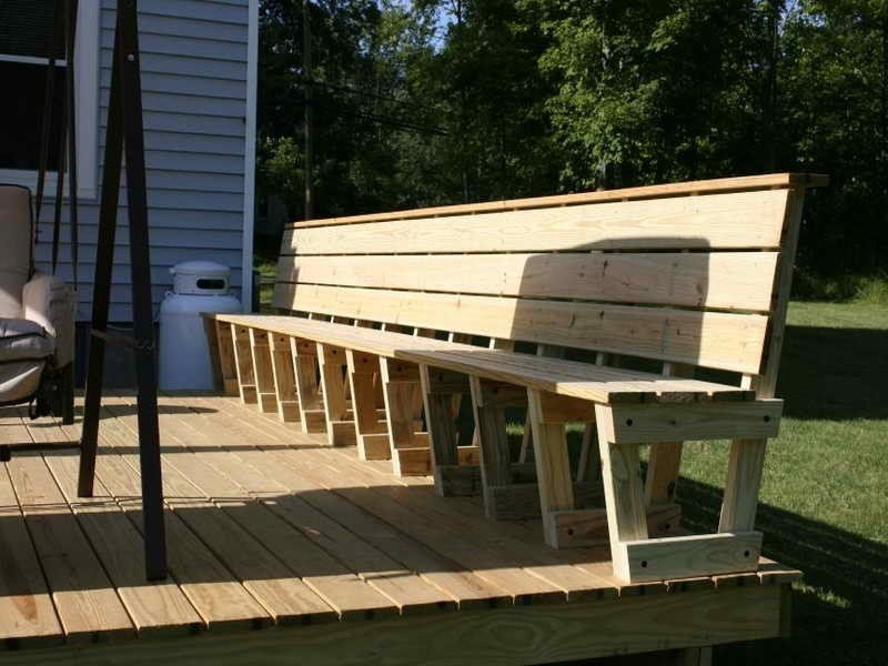 Deck Benches - Fot