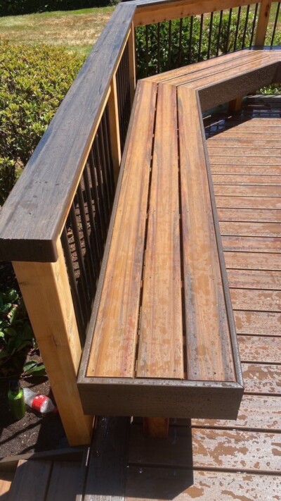 Customizable Deck Benches - Rick's Custom Fencing & Decki