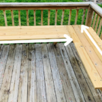 DIY Deck Benches Make the Best Corner Bench Outdoor Seating