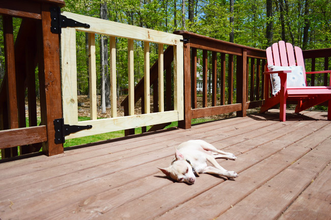 How To Make A Deck Gate | Young House Lo