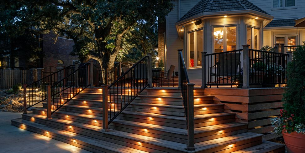 Deck Lighting Ideas - Landscaping Netwo