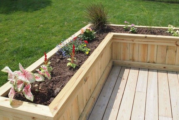 Wooden Planters for a Beautiful Gard