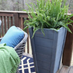 How To Build Your Own Tall Outdoor Planter Boxes - Bower Pow