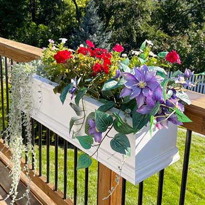 Deck Rail Planters | Flower Boxes for Railin