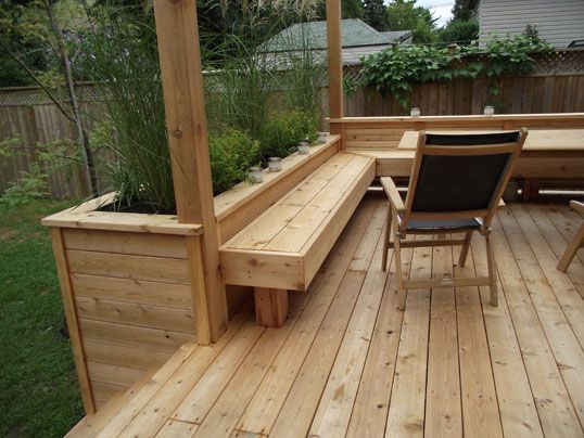 Make the Deck Planters be the Perfect Blend with your Deck | Deck .