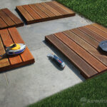 Decking Tiles Installation - Ipe Wood Deck Tiles Insta