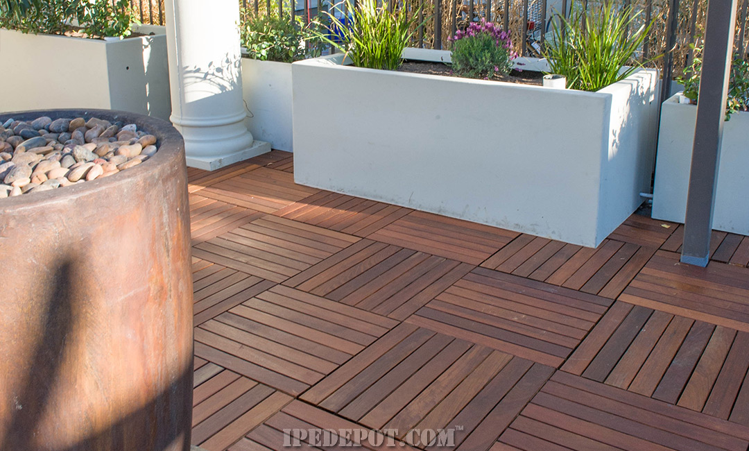 Deck Tiles - Ipe Decking Til