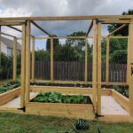 Large Enclosed Raised Bed Garden - Keep Out Deer, Birds, and Bunni