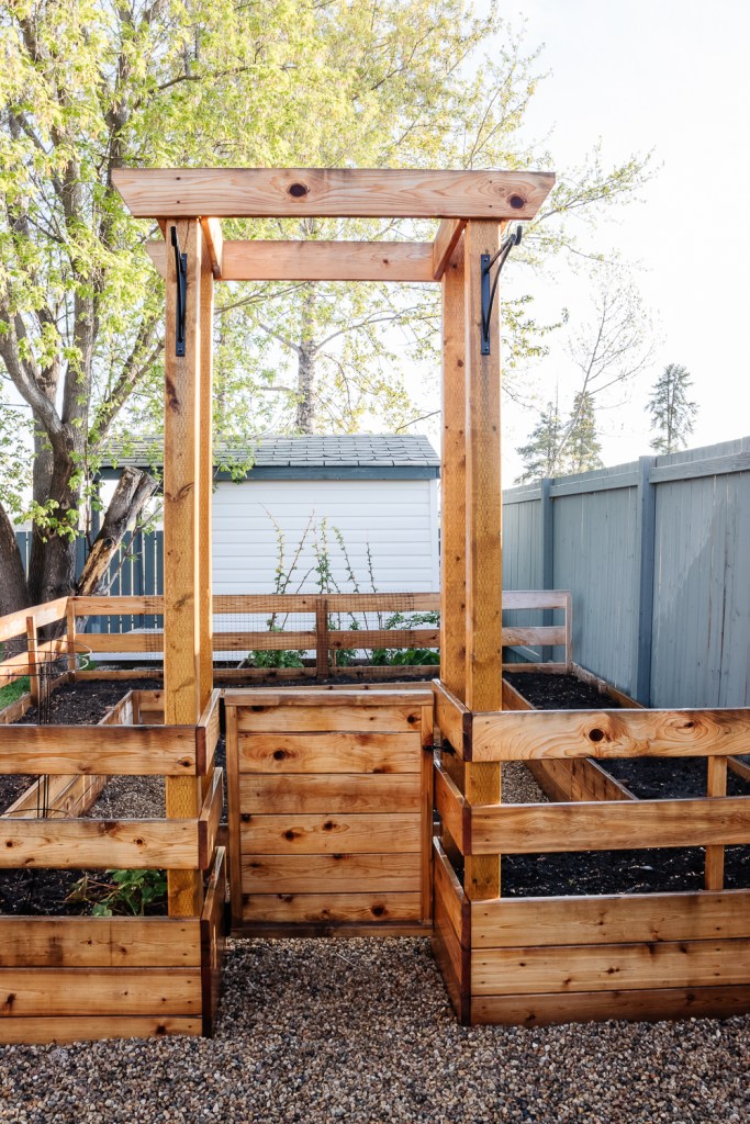 How To Build your own Enclosed Raised Garden Bed - Making it in .