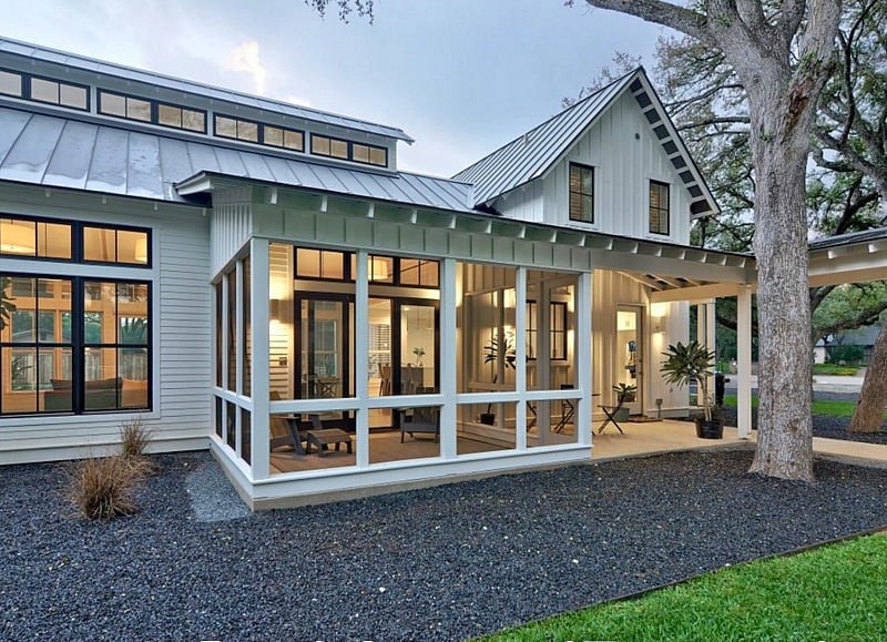 Creative Screened Porch Design ide