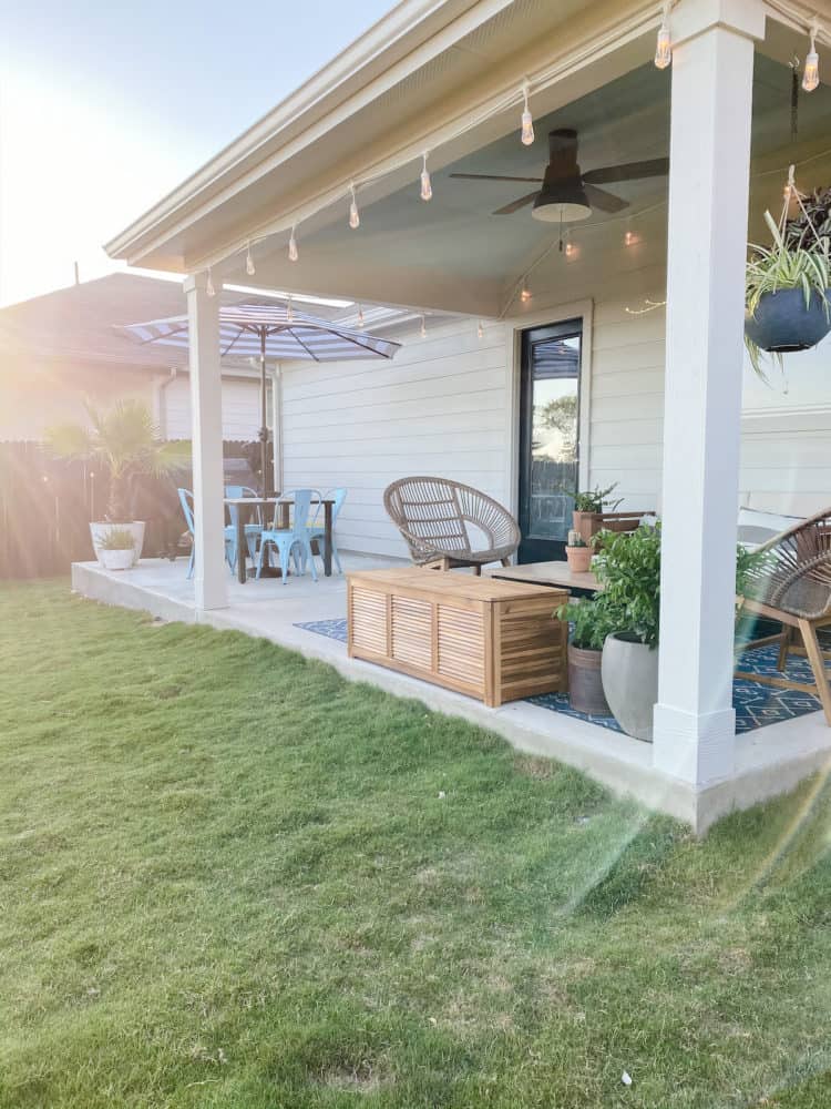 Our {Extended} Back Patio – Love & Renovatio