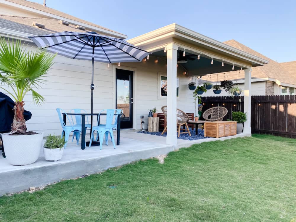 Our {Extended} Back Patio – Love & Renovatio