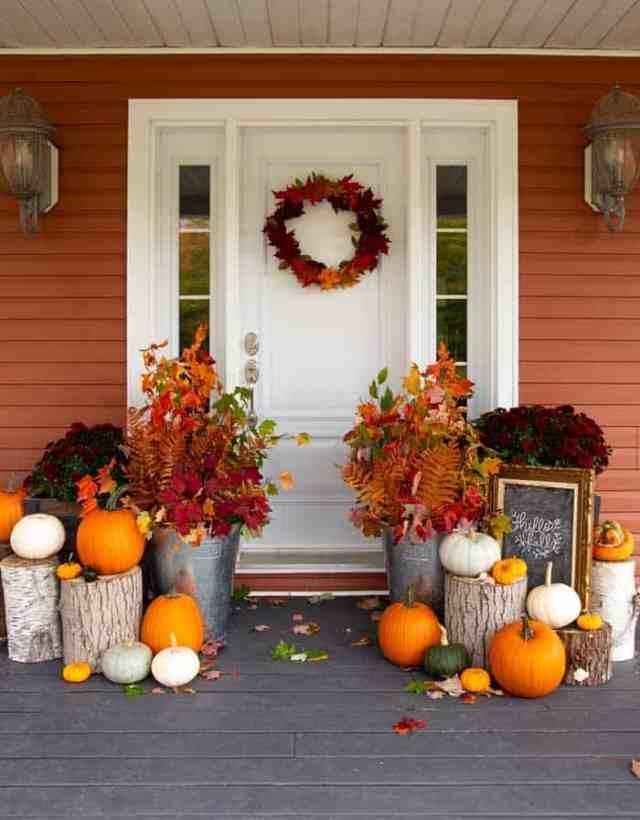 Fall Front Porch Ideas | Canada life and style | Fynes Desig