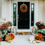 A Colorful Fall Front Porch - This is our Bli