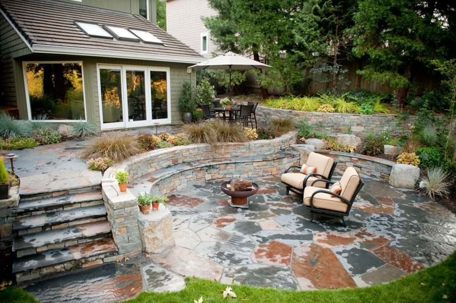 Flagstone Patio Ideas, Cost & How To Install - Landscaping Netwo