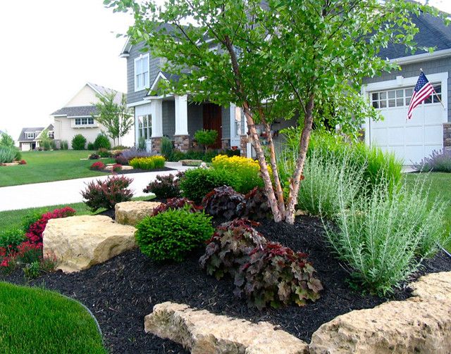 Naturalistic Stone Croppings Landsca