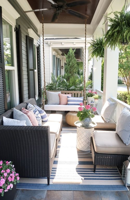 Small Front Porch Decorating: 6 Unique Ideas for Summer | Porch .