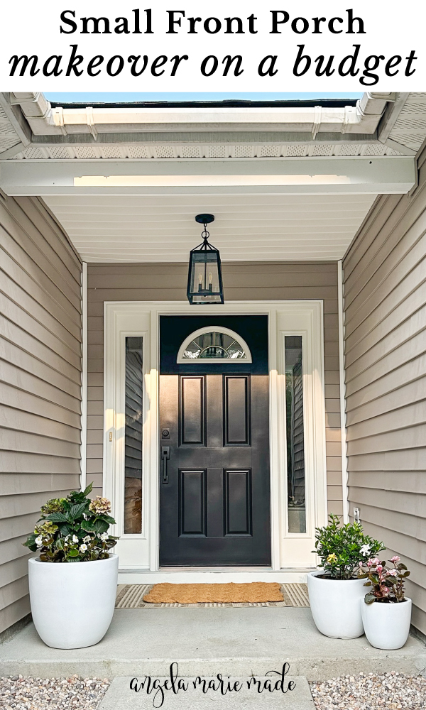 8 Small Front Porch Makeover Ideas on a Budget - Angela Marie Ma