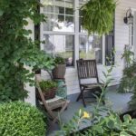 Steal My Small Front Porch Ideas On A Budget - The Honeycomb Ho