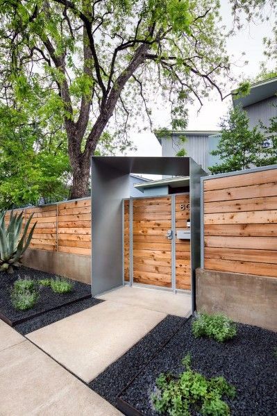 51 Front Yard Fence Ideas to Transform Your Outdoor Space | Modern .