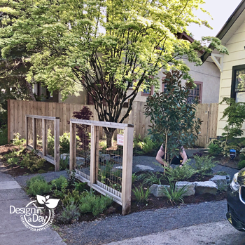 Landscaping for Privacy in Portland Small Front Yard - Landscape .