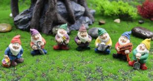 Amazon.com: HONEYSHOW Fairy Garden Accessories, 7PCS Garden Gnome .