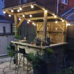 Buy Garden Bar Outdoor Bar Treated Wood Tiki Bar DIY Kit Online in .