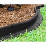 Eco Border 3" x 48" Black Rubber No Dig Landscape Garden Border .