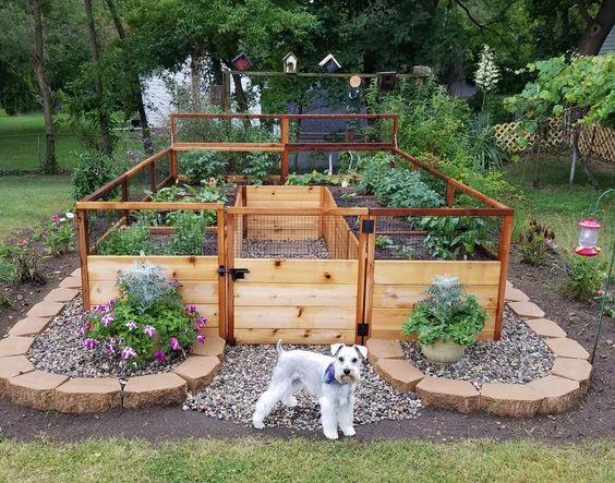 How to Make a SImple Garden Planter Box - raised bed garde