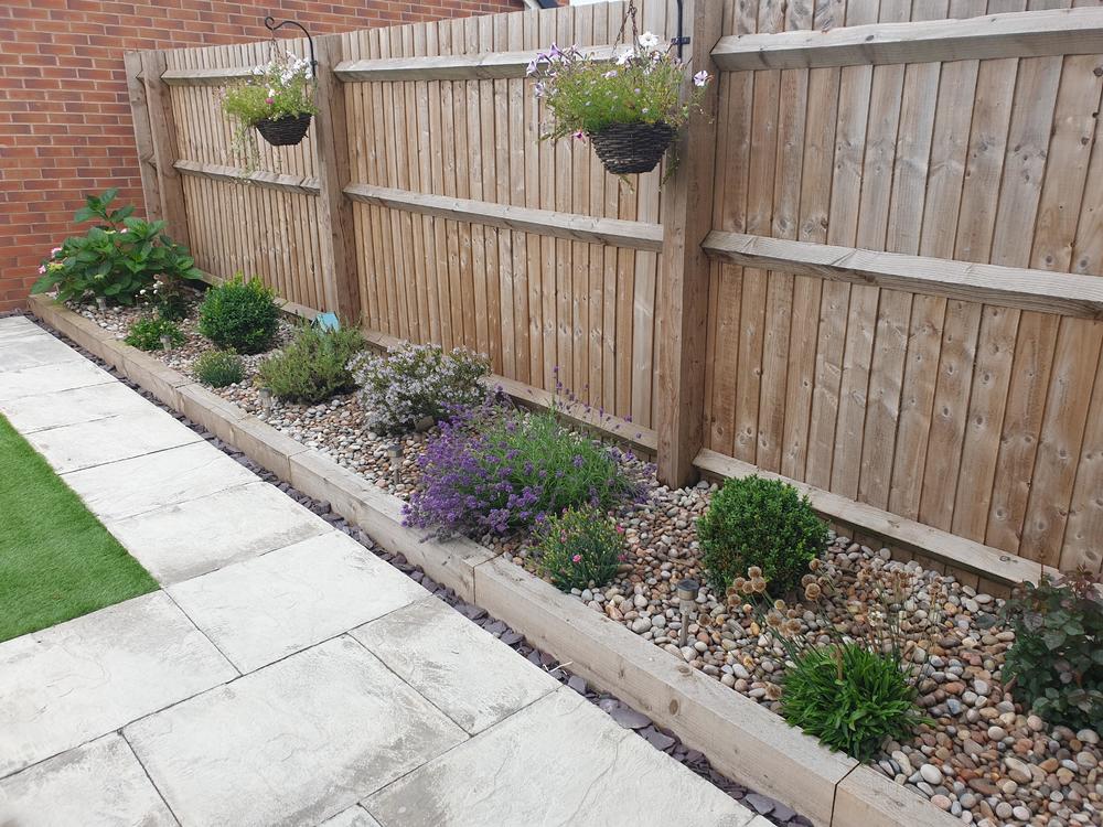 How To Create A Low Maintenance Stone Garden Border - Decorative .