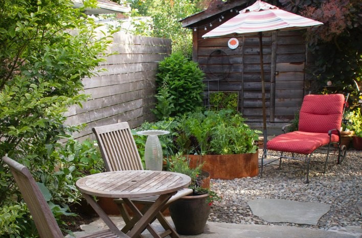 Small Space Garden Design Tips | Less is More | joe gardener