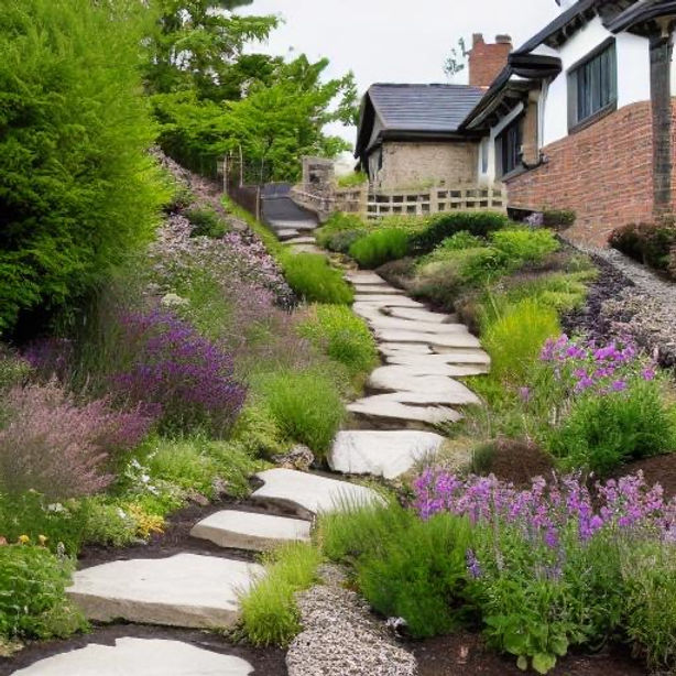 Creating a Slope-tastic Garden: Transforming Your Sloping Backyard .