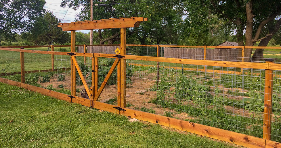 Garden Fence - Project by Michael at Menards