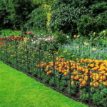 Decorative Garden Fence 10 Pack, 24in(H) x 10ft(L) Animal Barrier .