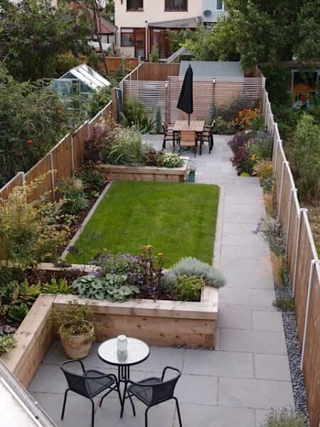 20 Long Narrow Backyard Landscaping Ideas - Scavenger Ch