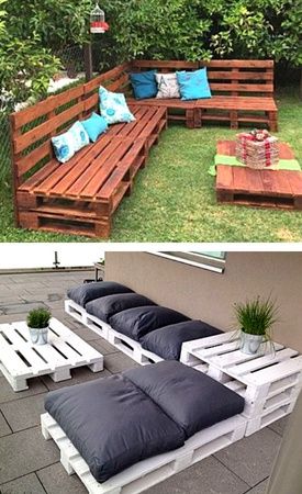 8 Creative Up-cycled Pallet Ideas For The Garden - Container Water .