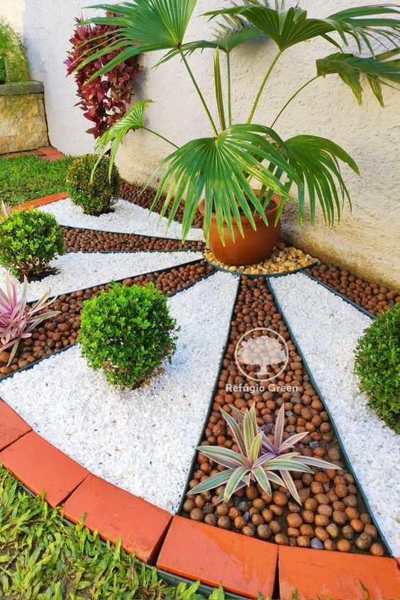 30 DIY Striking Rock And Pebble Art Landscaping Ideas | Rock .