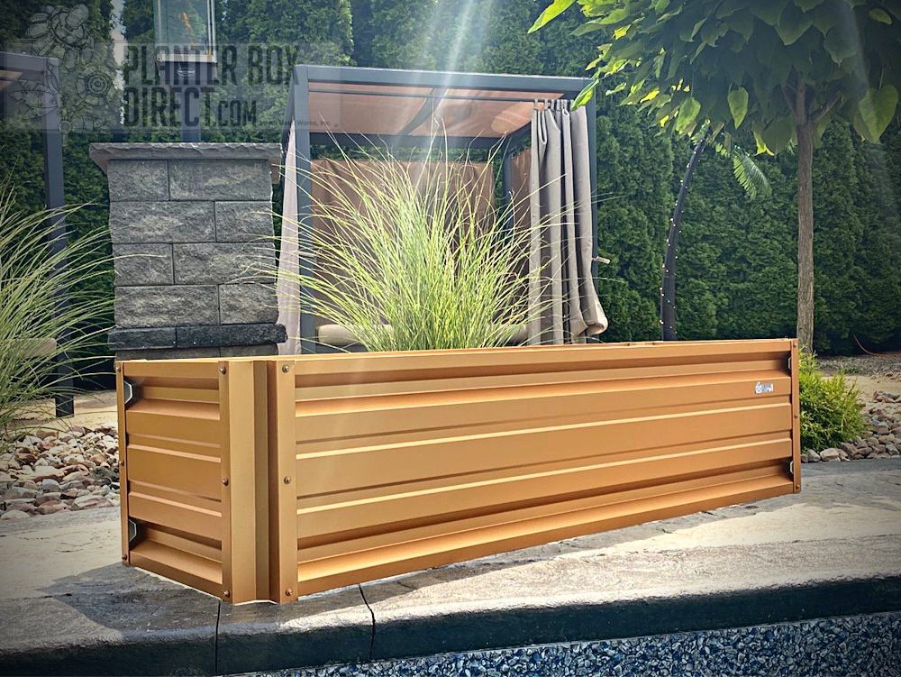 2'X6'X18″ Metal Planter Box – Planter Box Dire