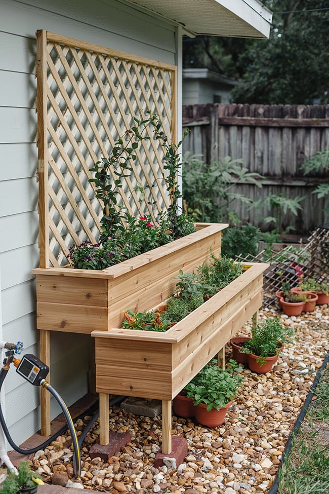 DIY Tiered Herb Garden Planter - Jenna Sue Desi