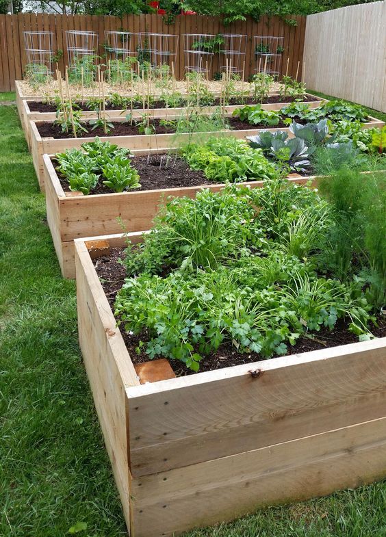 How to Make a SImple Garden Planter Box - raised bed garde