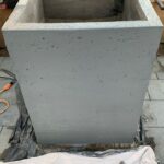 DIY Large Concrete Planters for Your Gard