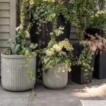 How to Make Faux Concrete Planters - Hamilton Park Ho